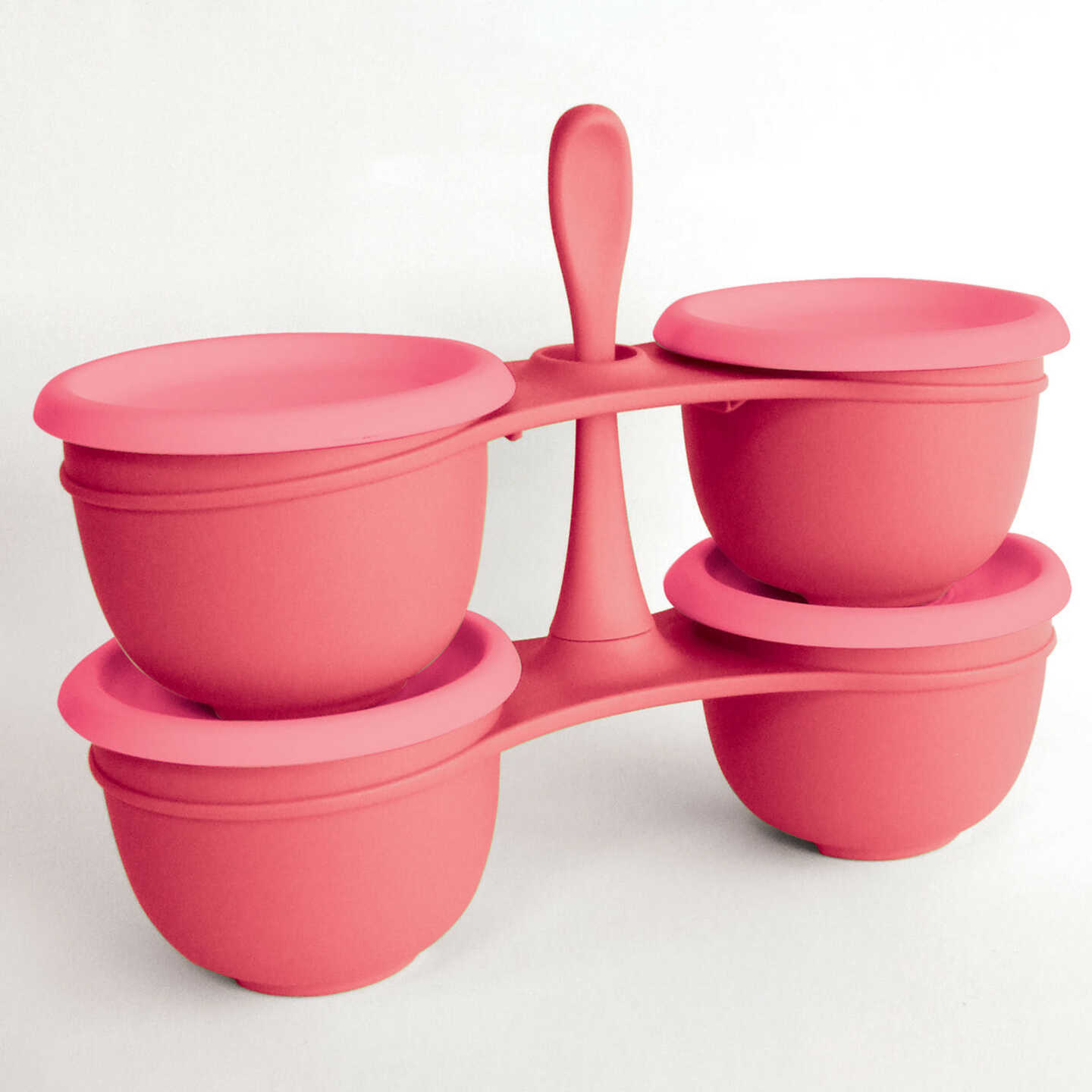 TUPPERWARE BLOSSOM CONDIMATE SET TABLETOP -IN PINK COLOR !!!