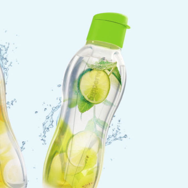 Botella reutilizable Eco Twist de Tupperware: sostenible y elegante