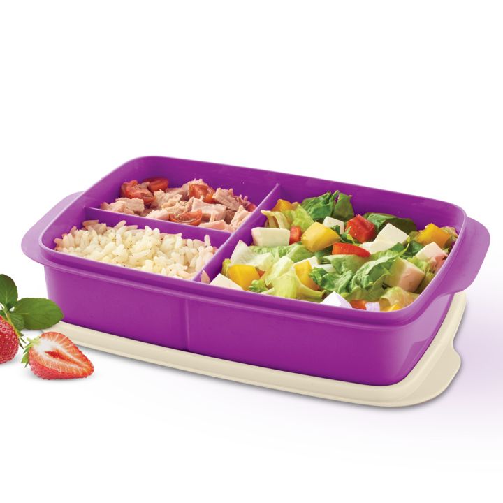 Eco Lunch Rectangular con Divisiones