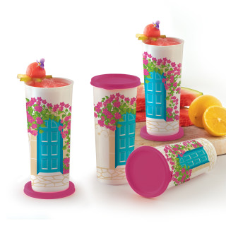 Vasos Maravilla (4) Decorados: Bugambilias