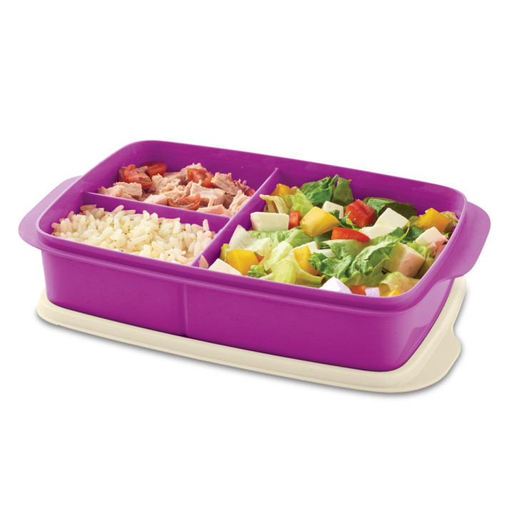 Eco Lunch Rectangular con Divisiones