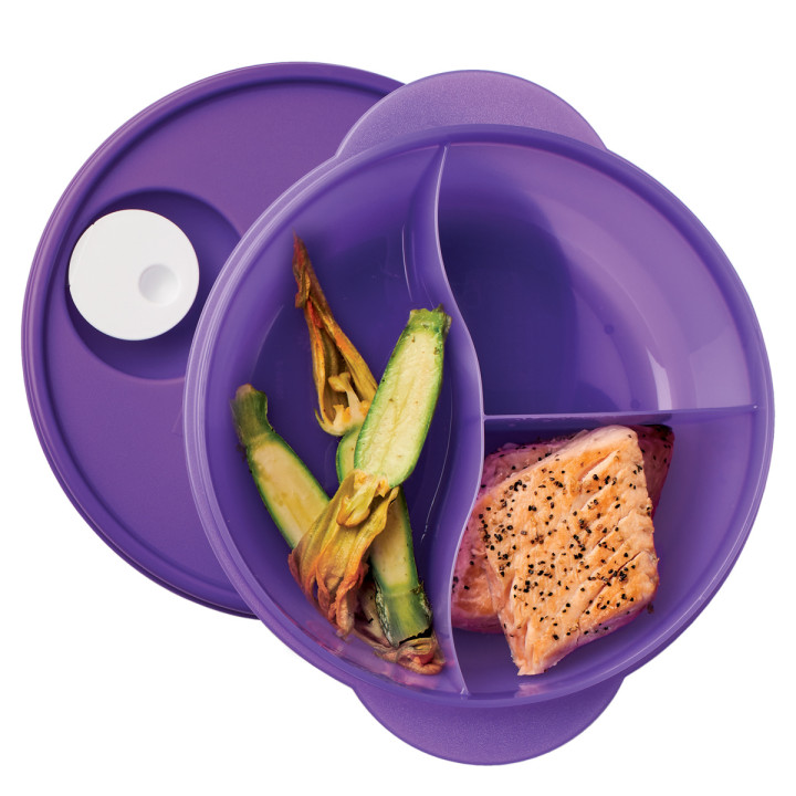 Plato Cristal Flash con Divisiones