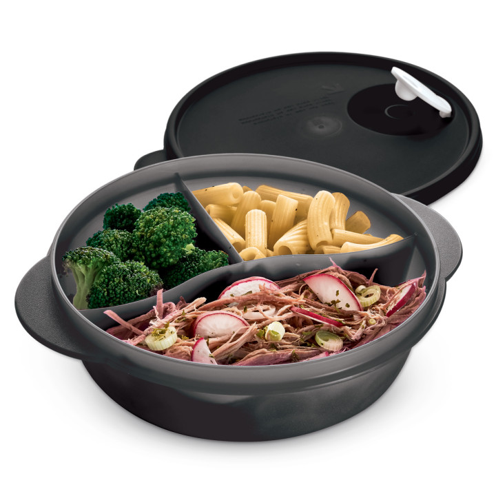 Plato Cristal Flash con Divisiones