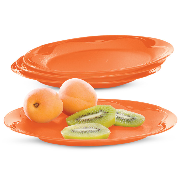 Platos para Postre Floresta (4)